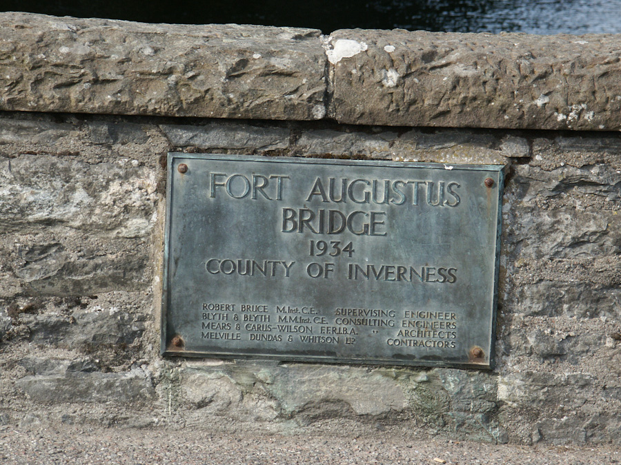 Road Bridge Carrying A82 over River Oich, Fort Augustus